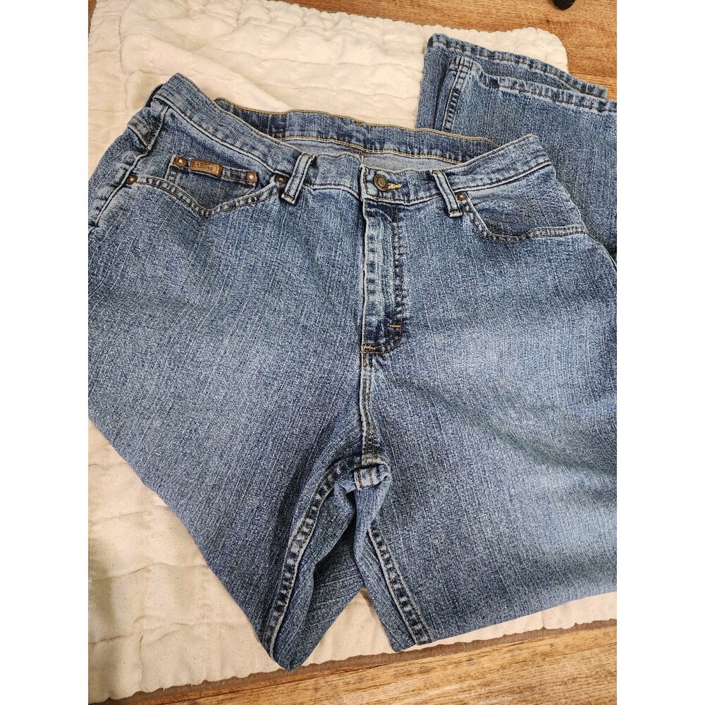 Riders Women's  Blue Jeans Mid Rise Size 16